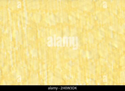 closeup of permanent light yellow marker doodles pattern texture brushes on white background Stock Photo