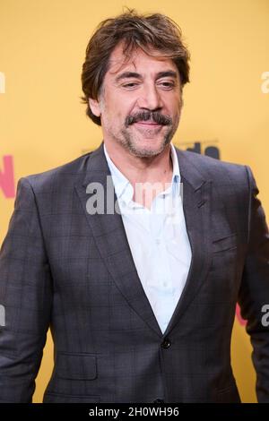 Madrid, Spain. , . Javier Bardem attends 'El Buen Patron (The Good Boss) Premiere at Callao Cinema on October 14, 2021 in Madrid, Spain Credit: MPG/Alamy Live News Stock Photo