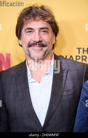 October 14, 2021, Madrid, Madrid, Spain: Javier Bardem attends 'El Buen Patron (The Good Boss) Premiere at Callao Cinema on October 14, 2021 in Madrid, Spain (Credit Image: © Jack Abuin/ZUMA Press Wire) Stock Photo