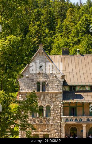 Old medieval castle Stara Susica in Gorski Kotar in Croatia Stock Photo