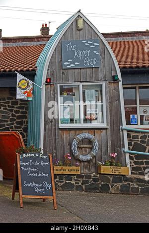 L Robson & Sons 'The Kipper Shop', Craster Stock Photo