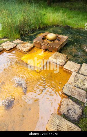 narodni prirodni rezervace Geopark SOOS, Karlovarsky kraj, Ceska republika / national natural reserve SOOS, Western Bohemia, Czech republic Stock Photo