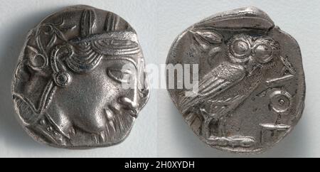 AR Athenian New-Style tetradrachm (17,42g; c. 84/3 BC?). Obv