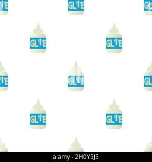 Glue pattern seamless background texture repeat wallpaper geometric vector Stock Vector