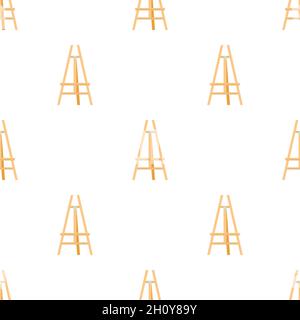 Easel pattern seamless background texture repeat wallpaper geometric vector Stock Vector