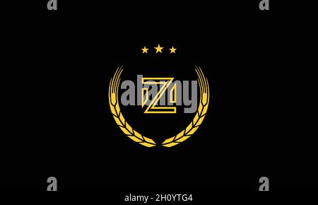 LETTER Z LOGO DESIGN WITH NEGATIVE SPACE EFFECT FOR ILLUSTRATION USE Stock Vector