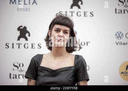 Corinna Rautenberg sitges 15-10-2021 la actriz presentó la película JACINTO Stock Photo