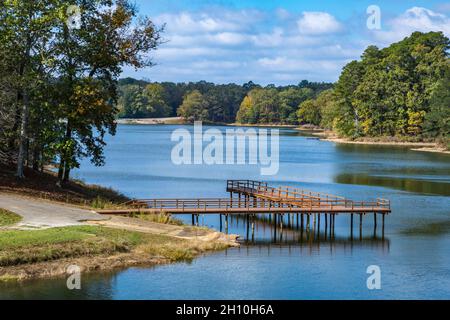 Lake Lee at Tombigbee State Park near Tupelo, Mississippi Stock Photo