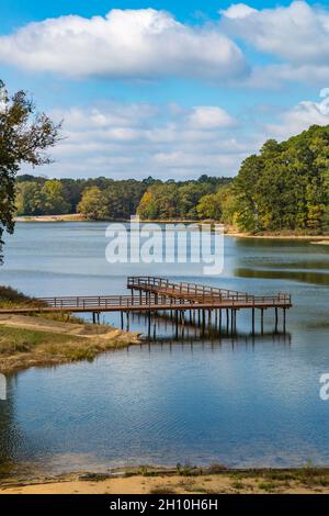 Lake Lee at Tombigbee State Park near Tupelo, Mississippi Stock Photo