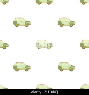 Car air ventilation pattern seamless background texture repeat wallpaper geometric vector Stock Vector
