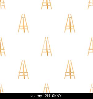 Easel pattern seamless background texture repeat wallpaper geometric vector Stock Vector