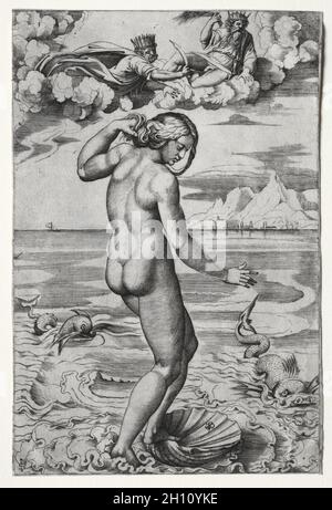 Classic artwork - Sandro Botticelli, The Birth of Venus (c. 1484