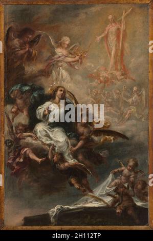 Assumption of the Virgin (1672) by Juan de Valdés Leal (1622 – 1690 ...