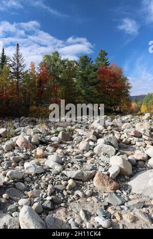 Autumn Colors In New Hampshire Stock Photo - Alamy