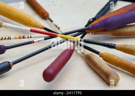 Indigenous drums, Canada Stock Photo