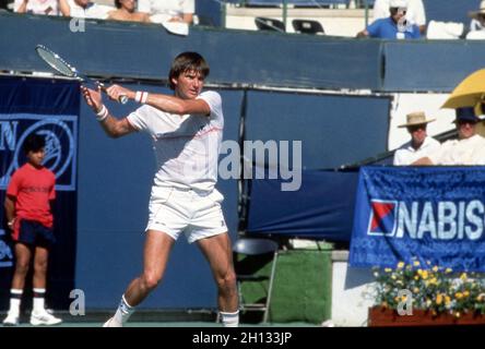 Jimmy Connors plays the Pilot Pen Classic March 1988 Credit: Ralph ...