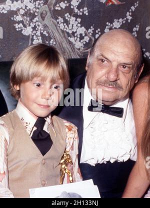 Jackie Coogan with grandson Keith Coogan 1979 Credit: Ralph Dominguez/MediaPunch Stock Photo