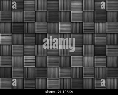 Background formed by wooden square blocks. Vector illustration. Stock Photo