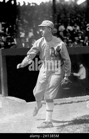 Philadelphia Athletics player, 1913. Stock Photo