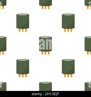 Triode pattern seamless background texture repeat wallpaper geometric vector Stock Vector