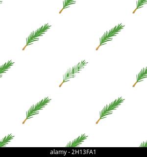 Rosemary pattern seamless background texture repeat wallpaper geometric vector Stock Vector