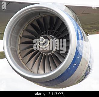 Rolls Royce engine, the RB 211-22B turbofan aero engine (1970), on ...