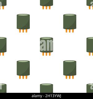 Triode pattern seamless background texture repeat wallpaper geometric vector Stock Vector
