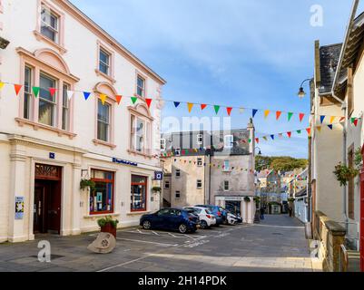 Commercial Street in the town centre, Lerwick, Mainland, Shetland, Scotland, UK Stock Photo