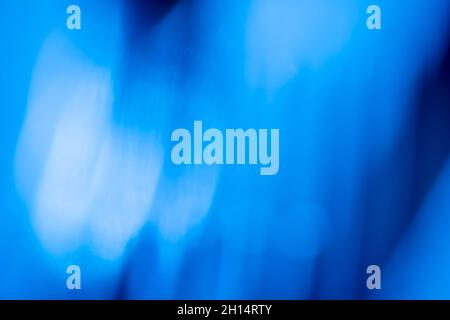blue metallic out of focus background, horizontal format Stock Photo
