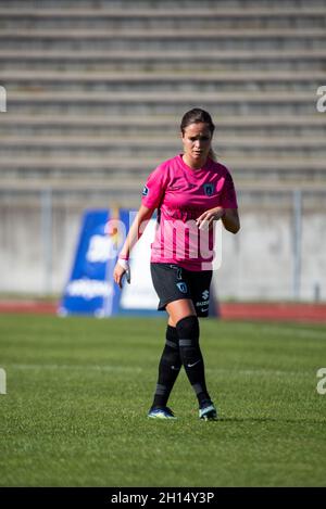 Tess Laplacette of Paris FC during the Women's French championship, D1 Arkema football match between Paris FC and ASJ Soyaux Charente on October 16, 2021 at Robert Bobin stadium in Bondoufle, France - Photo Melanie Laurent / A2M Sport Consulting / DPPI Stock Photo