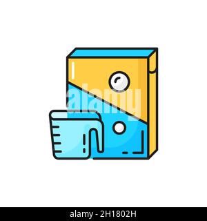 cleaning measuring cup laundry domestic hygiene line style icon 2508818  Vector Art at Vecteezy
