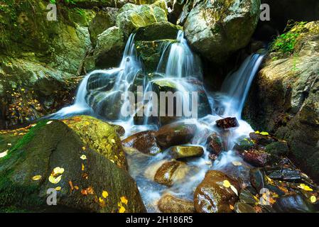 'Fotinski' waterfalls Stock Photo
