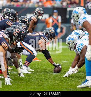 October 03, 2021: Chicago, Illinois, U.S. - The Bears defensive