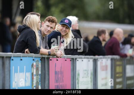 London, UK. 17th Oct, 2021. London, England, October 17th 20 Dulwich Hamlet fans at the London and South East Regional Womens Premier game between Dulwich Hamlet and Ashford at Champion Hill in London, England. Liam Asman/SPP Credit: SPP Sport Press Photo. /Alamy Live News