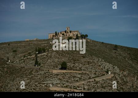 BOCAIRENTE, ANCIENT VILLAGE IN SIERRA DE MARIOLA, VALENCIA,  SPAIN Stock Photo