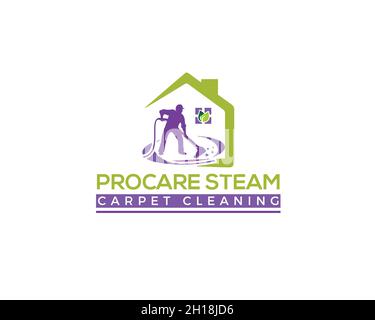 Home Cleaning Compnay Logo concept, Stock Vector
