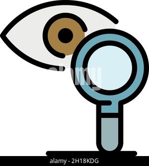 Eye test vision chart blurred effect Stock Vector Image & Art - Alamy