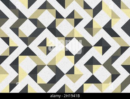 Abstract Geometrical generative computational art illustration Stock Vector