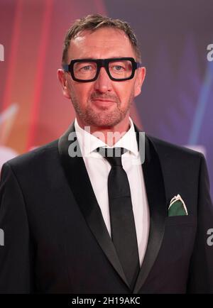 London, UK. 17th Oct, 2021. LONDON, ENGLAND - OCTOBER 17: Ralph Ineson attends the closing night gala of 'The Tragedy of Macbeth' during the 65th BFI London Film Festival at The Royal Festival Hall on October 17, 2021 in London, England. Photo by Gary Mitchell/Alamy Live News