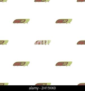 Modern digital table clock pattern seamless background texture repeat wallpaper geometric vector Stock Vector