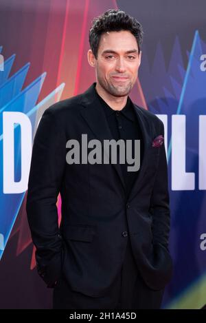London, UK. Alex Hassell at the UK Premiere of The Tragedy of Macbeth