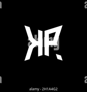 PK Monogram logo letter with Cakra geometric shape style design ...