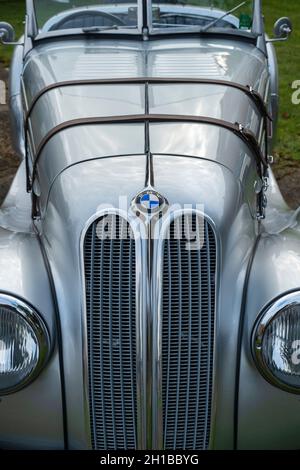 1933 BMW Frazer Nash vintage car at Bicester Heritage Centre autumn sunday scramble event. Bicester, Oxfordshire, England Stock Photo