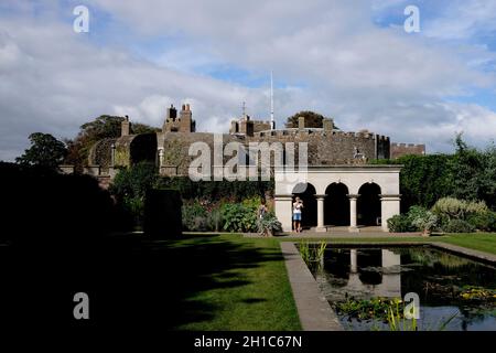 walmer castle and gardens is a coastal fort in deal,east kent,uk september 2021