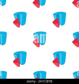 Chart with shares pattern seamless background texture repeat wallpaper ...
