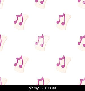 MP3 audio file extension pattern seamless background texture repeat wallpaper geometric vector Stock Vector