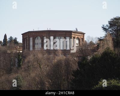 TURIN, ITALY - CIRCA FEBRUARY 2020: Ancient villa on Turin hills Stock Photo