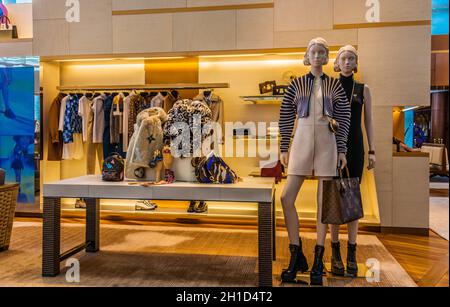 SINGAPORE - MAR 3, 2020: Interior Of Louis Vuitton Fashion House At Marina  Bay Sands Shopping Mall In Singapore Stock Photo, Picture and Royalty Free  Image. Image 142786105.