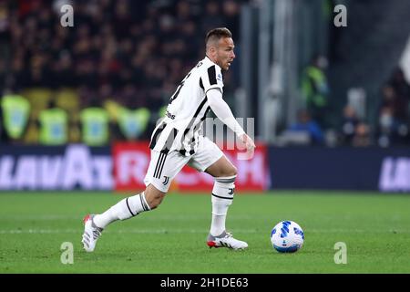 Arthur Henrique Ramos de Oliveira Melo of Juventus Fc  controls the ball during the Serie A match between Juventus Fc and As Roma Stock Photo
