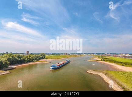 Arnhem Gelderland river Nederrijn The Netherlands Netherlands Stock ...